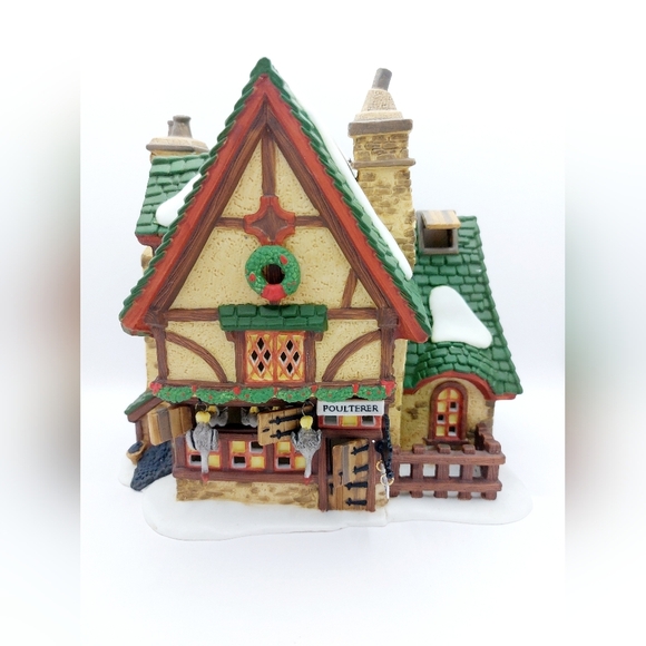 Department 56 Other - Vtg Dept 56 Dickens Christmas Village 1997 LEACOCK POULTERER